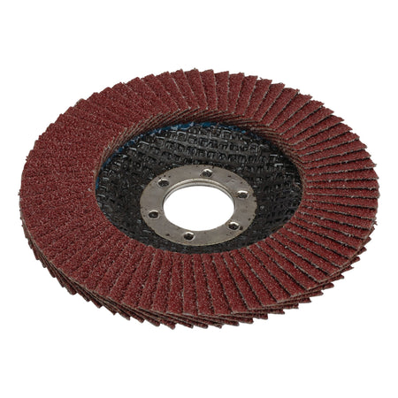 Aluminium Oxide Flap Disc, 115 x 22.23mm, 60 Grit : Model No. FDA115