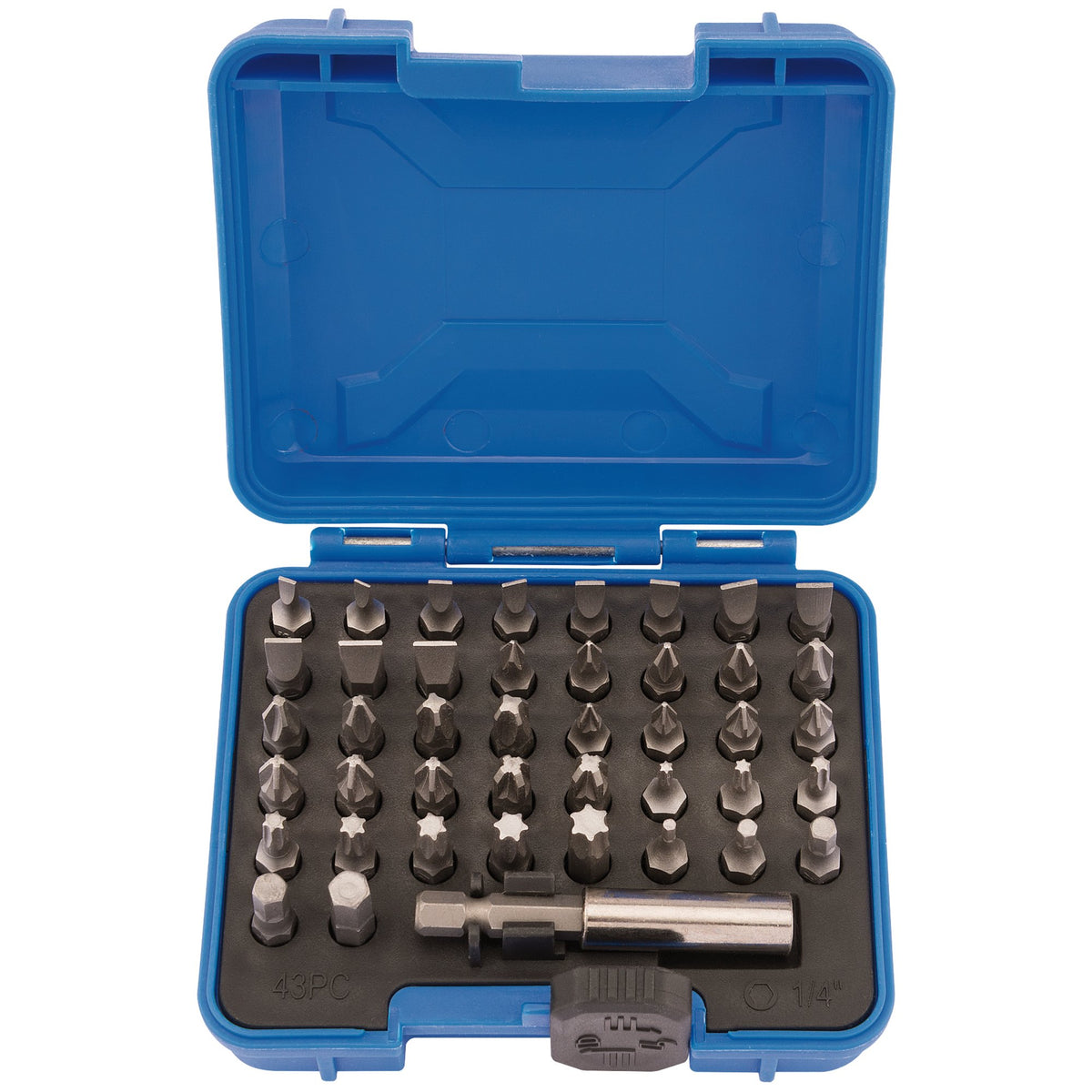 DRAPER Magnetic Bit Holder Set (43 Piece): Model No. MBH43