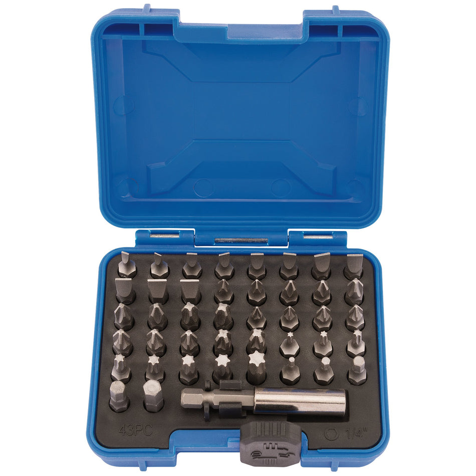DRAPER Magnetic Bit Holder Set (43 Piece): Model No. MBH43