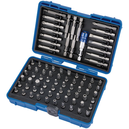DRAPER Screwdriver and Magnetic Bit Holder Set (80 Piece): Model No. MBH80