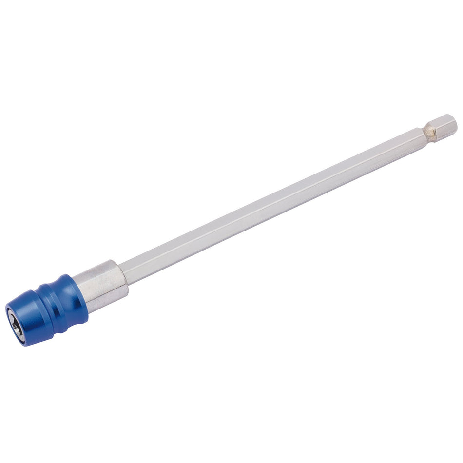 DRAPER Quick Release Magnetic Bit Holder - 150mm 1/4" (F) x 1/4" (M): Model No. MH/QR/150/B