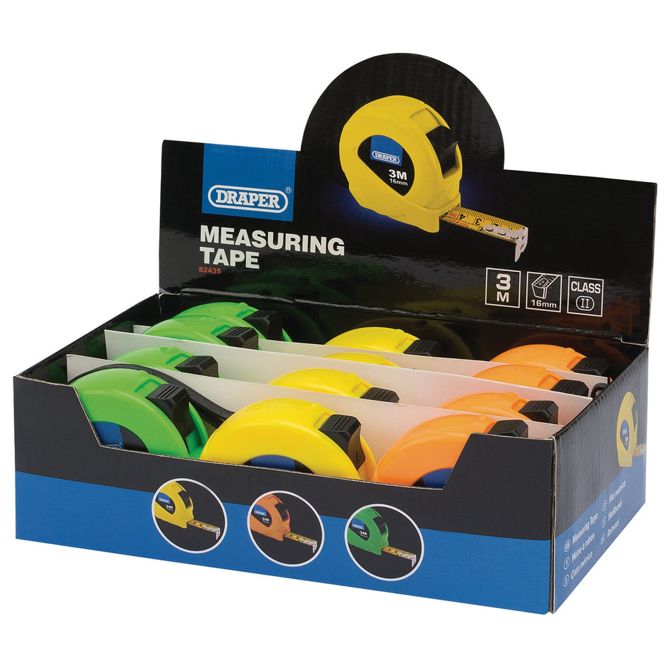 Measuring Tapes (3M/10ft): Model No. HVMT/DBOX12