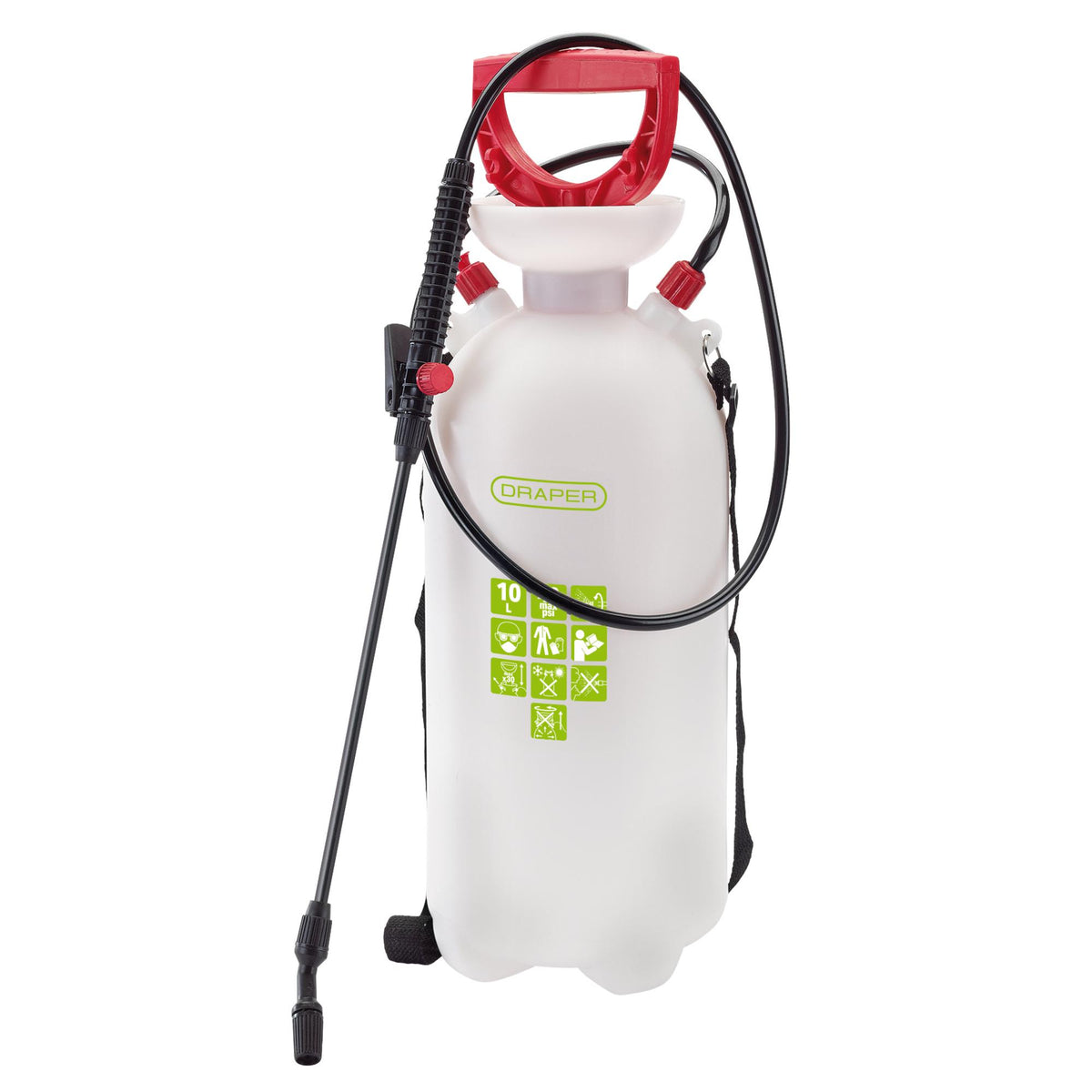 DRAPER Expert 10L EPDM Pump Sprayer: Model No. EWS-10-EPDM/B