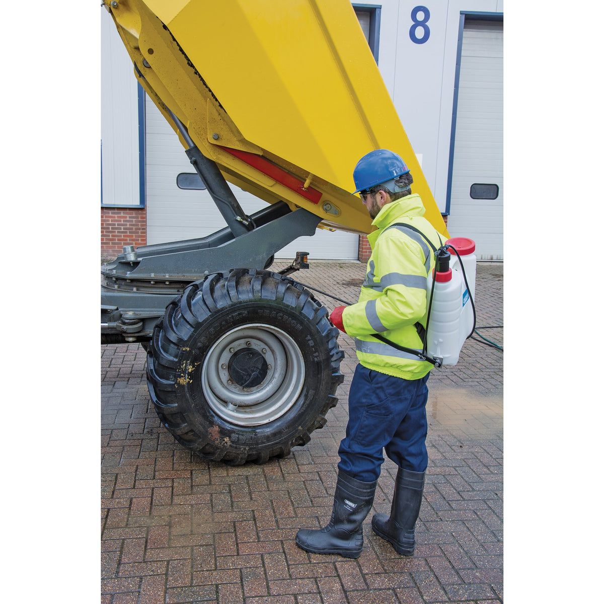 DRAPER Expert 12L EPDM Knapsack Pressure Sprayer: Model No. PS12/B/EPDM