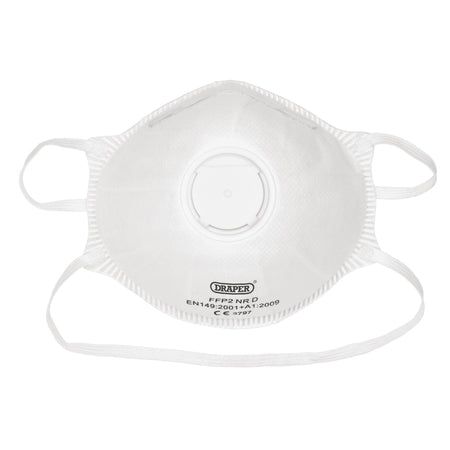 DRAPER FFP2 NR Moulded Masks (pack of ten): Model No. FM25/10/B