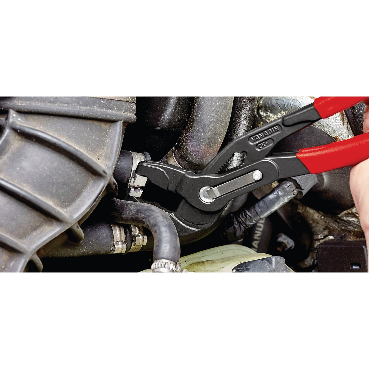 DRAPER Knipex 250mm Hose Clamp Pliers For Clic And Clic R Hose Clamps: Model No.85 51 250C
