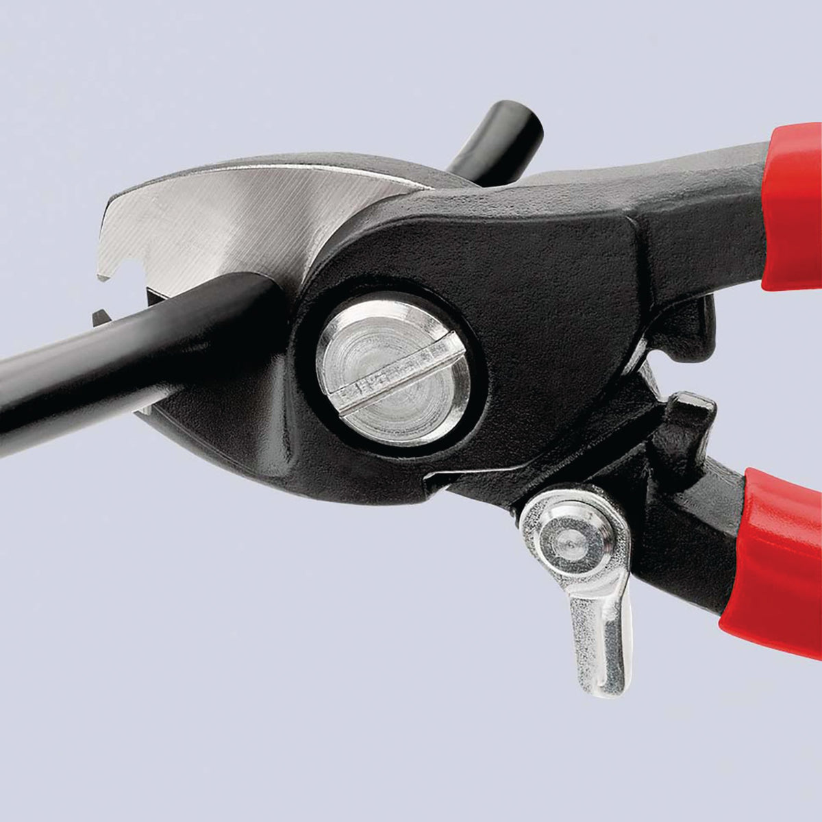 Knipex 165mm Copper or Aluminium Only Cable Shear with Sprung Handles : Model No.95 41 165SBE