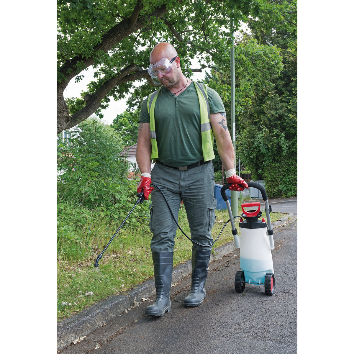 DRAPER Expert 15L EPDM Trolly Pump Sprayer: Model No. EWS-12-EPDM