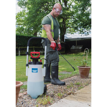 DRAPER Expert 15L EPDM Trolly Pump Sprayer: Model No. EWS-12-EPDM