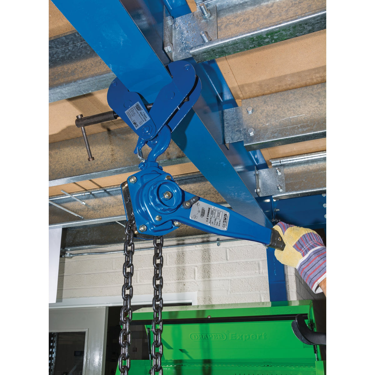Chain Lever Hoist (1.5 Tonne): Model No. LH1500C