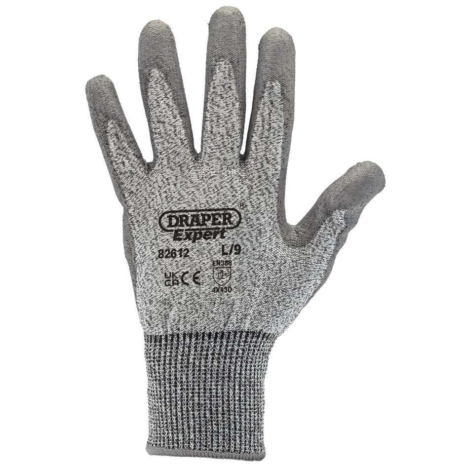 DRAPER Level 5 Cut Resistant Gloves: Model No. CRG
