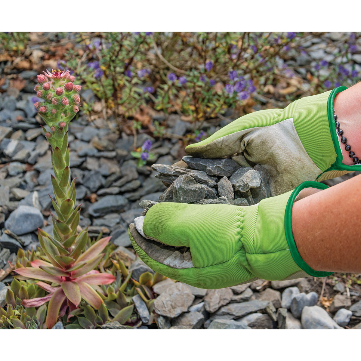 DRAPER Medium Duty Gardening Gloves - M: Model No. GGMD