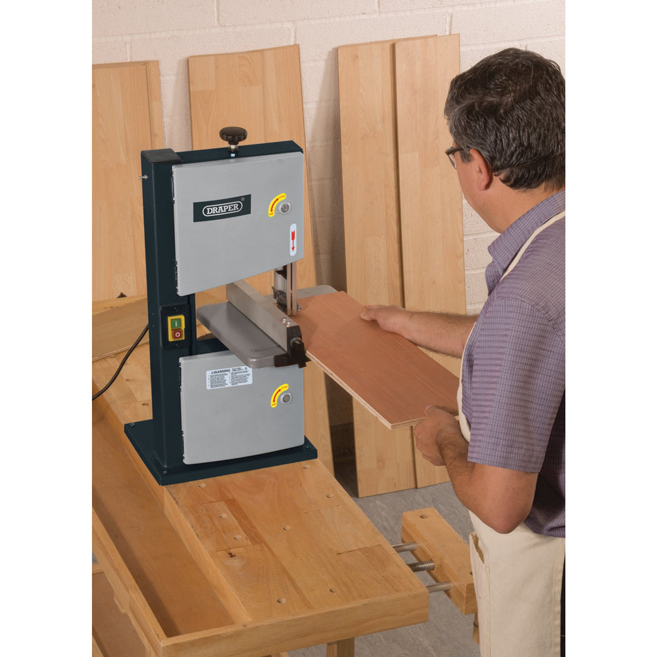 DRAPER 200mm 250W 230V Two Wheel Bandsaw: Model No. BS200B
