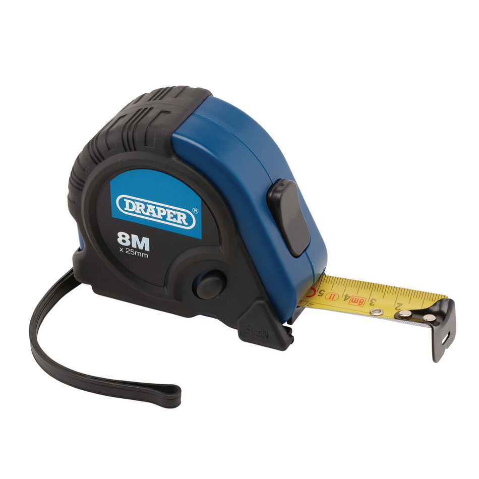 DRAPER 8M/26ft Professional Measuring Tape: Model No. DMTRQT