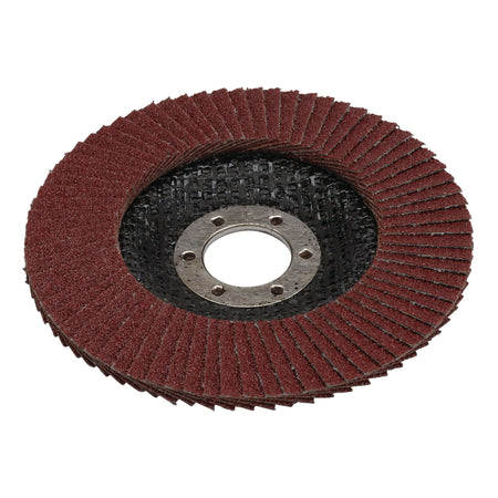 Aluminium Oxide Flap Disc, 115 x 22.23mm, 80 Grit : Model No. FDA115