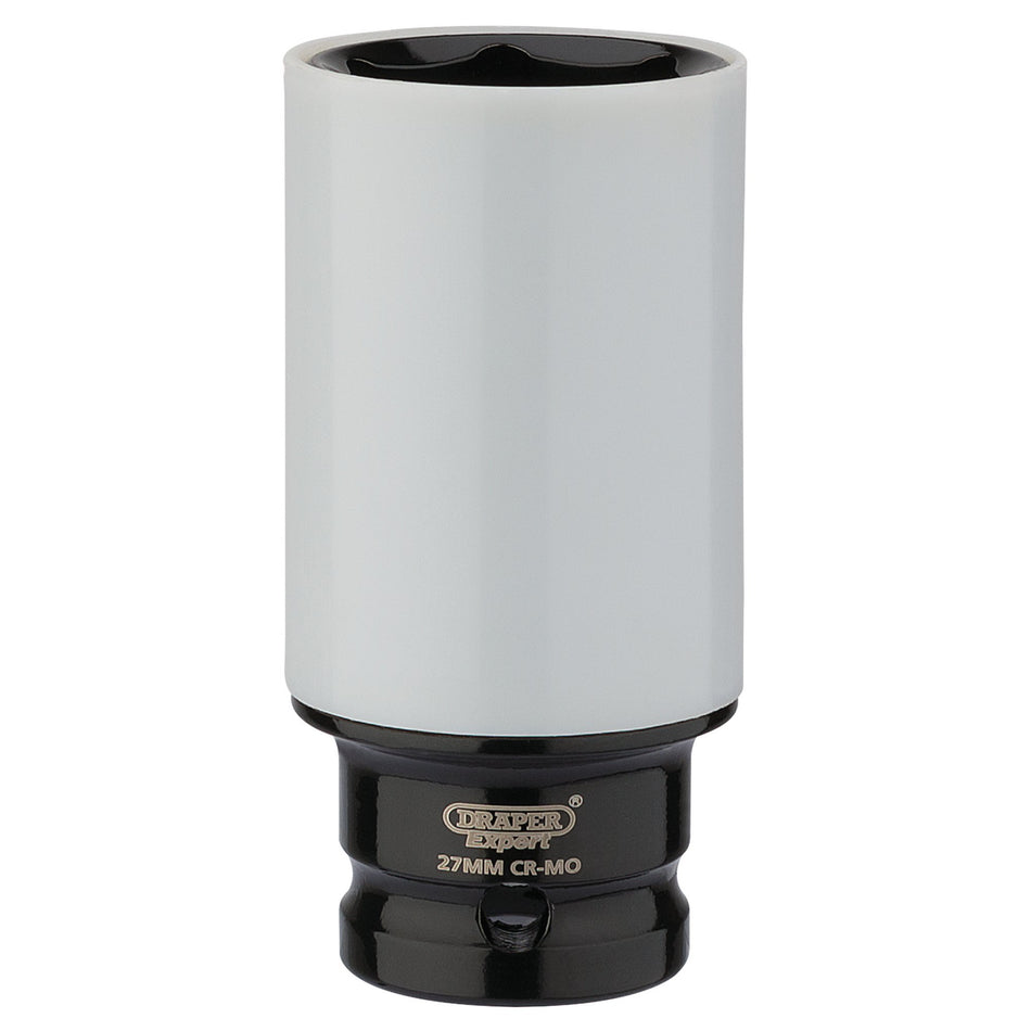 1/2" Sq. Dr. HI-TORQ Wheel Nut Socket for Alloy Wheels (27mm): Model No. AWNS/27MM