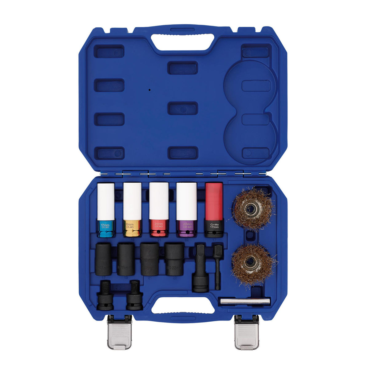 1/2" Sq. Dr. Metric Deep Impact Socket Set (10 Piece): Model No.410D/10/MM