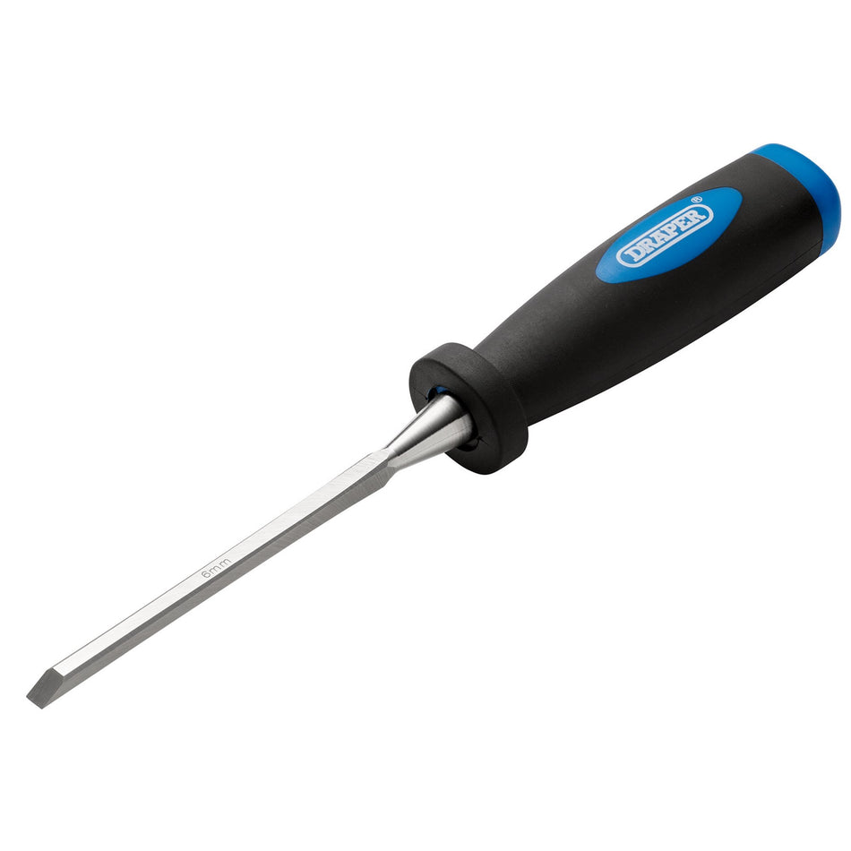 DRAPER 6mm Bevel Edge Wood Chisel: Model No. DWCSG