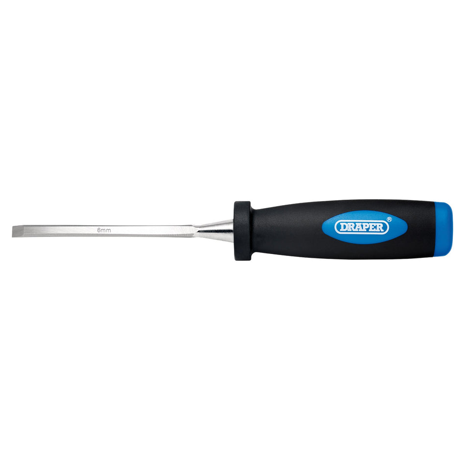 DRAPER 6mm Bevel Edge Wood Chisel: Model No. DWCSG