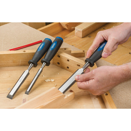 DRAPER 12mm Bevel Edge Wood Chisel: Model No. DWCSG