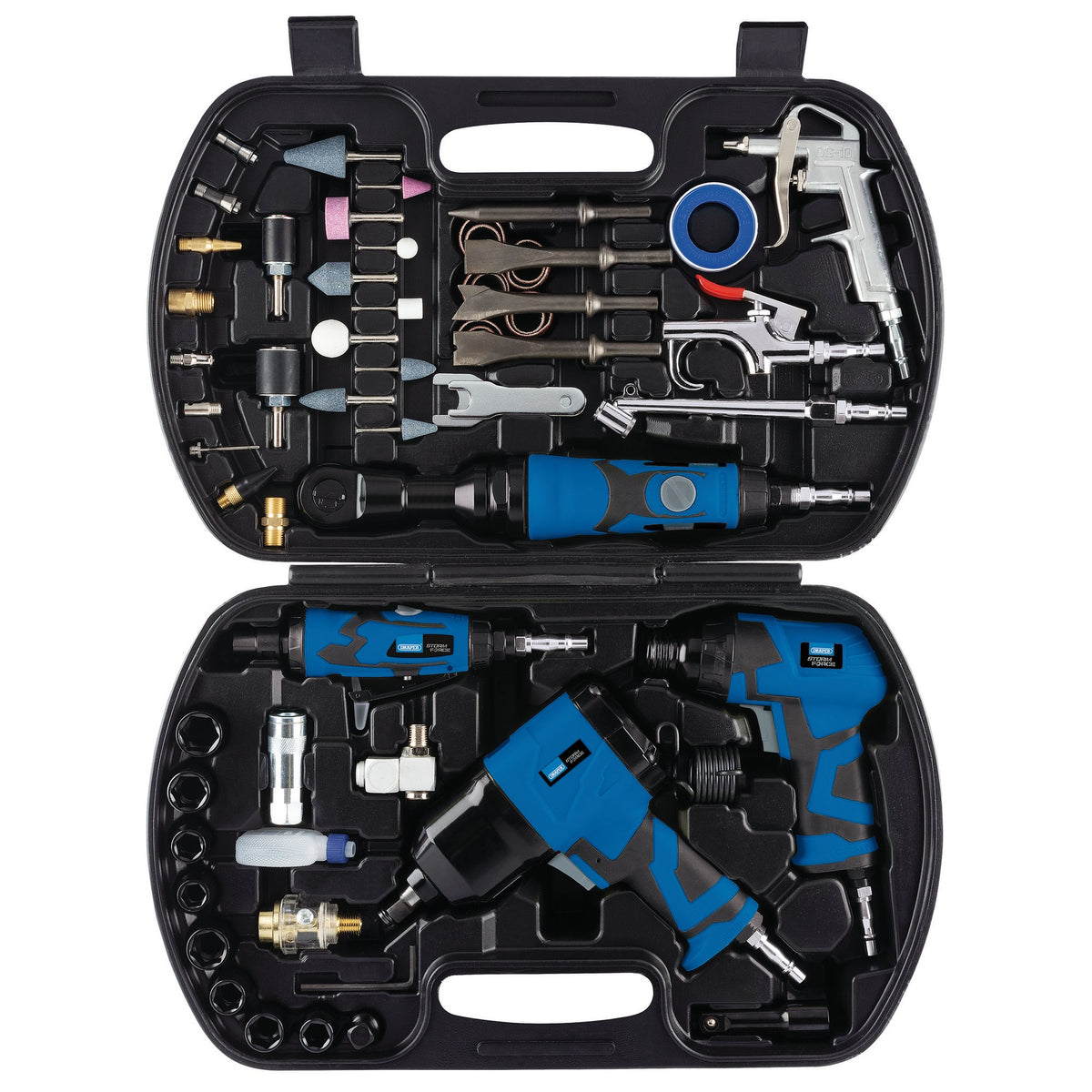 DRAPER Storm Force 68 Piece Air Tool Kit: Model No. SFATK/68