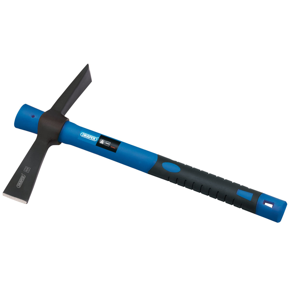 DRAPER 400mm 1Kg Fibreglass Mini Mattock and Cutter: Model No. FG1MC