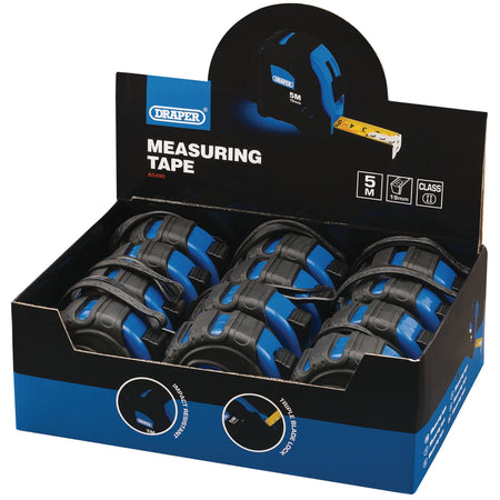 Measuring Tape (5M/16ft): Model No. EMTGD/12