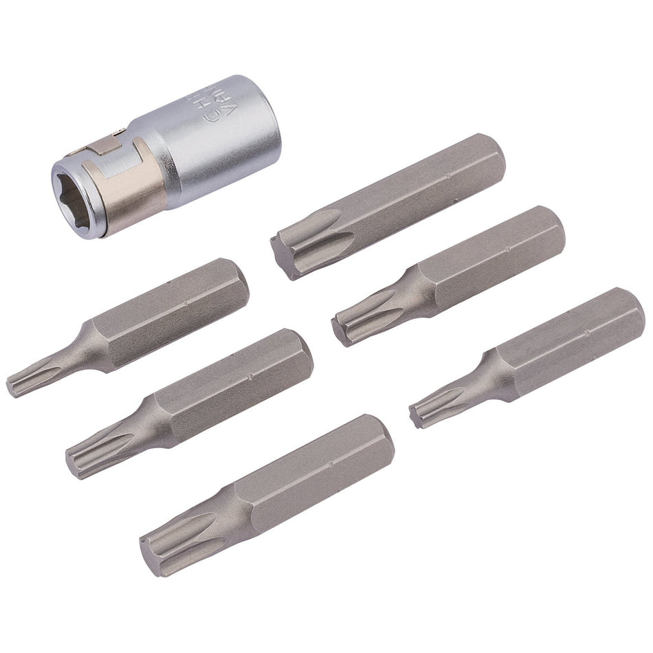 Draper TX-STAR Bit and Bit Holder Set (7 Piece): Model No. 2406/B