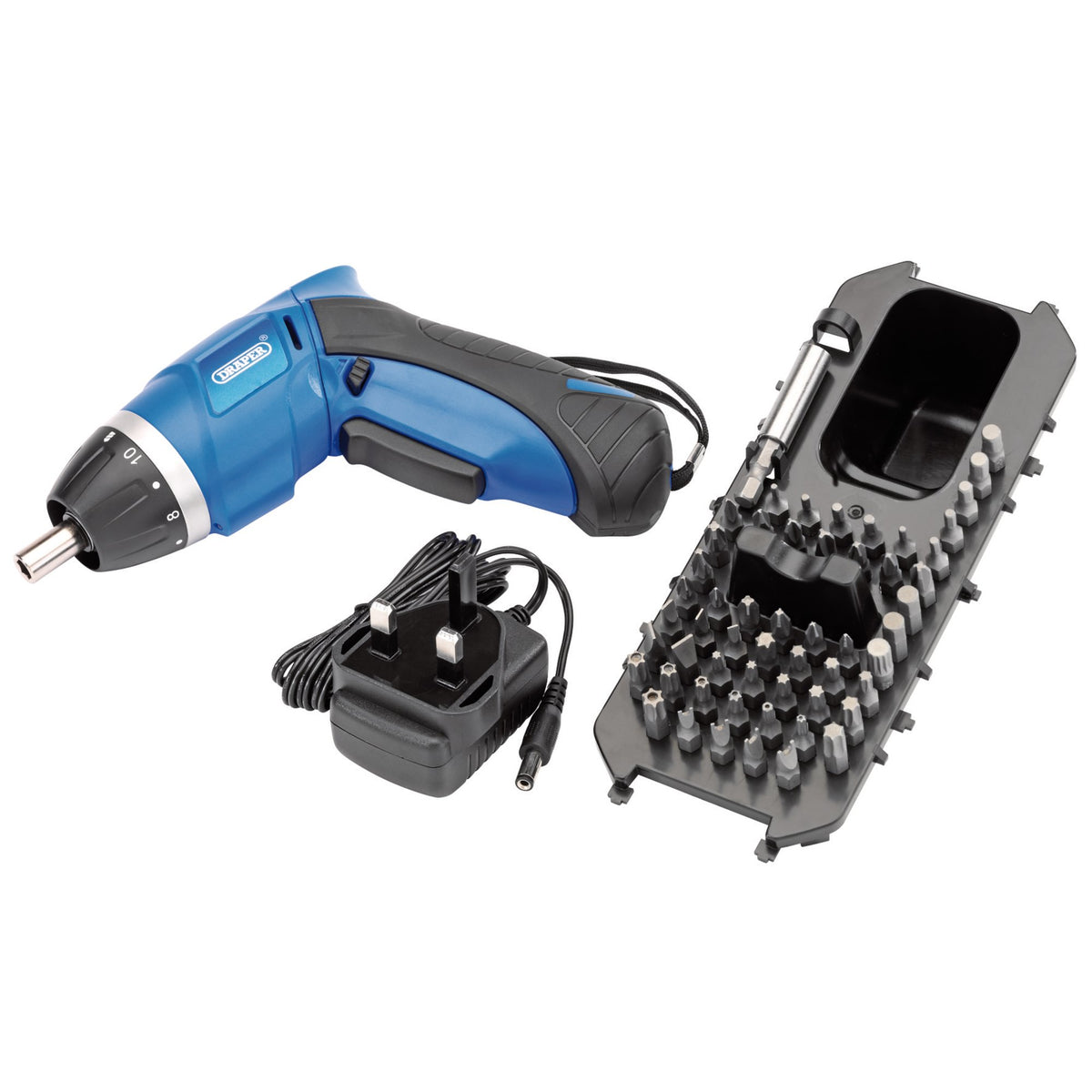 DRAPER Storm Force Cordless Li-ion Screwdriver Kit (3.6V)
