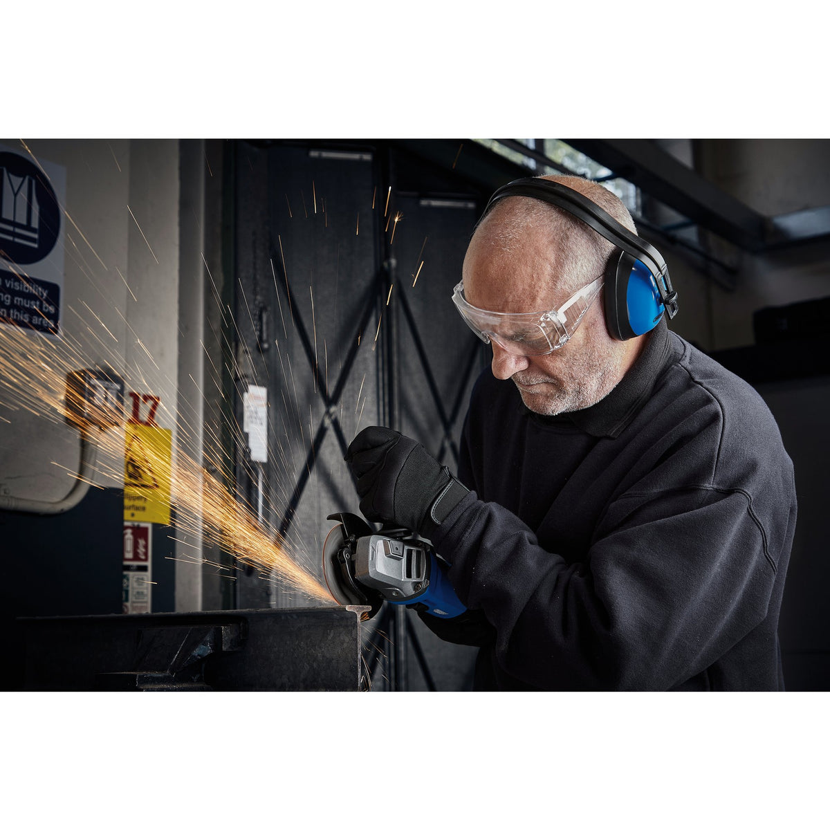 DRAPER 115mm Angle Grinder (850W): Model No. AG850