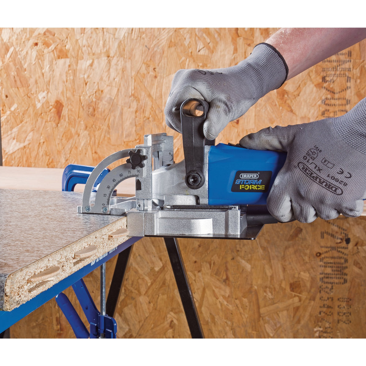 DRAPER Storm Force Biscuit Jointer (900W)
