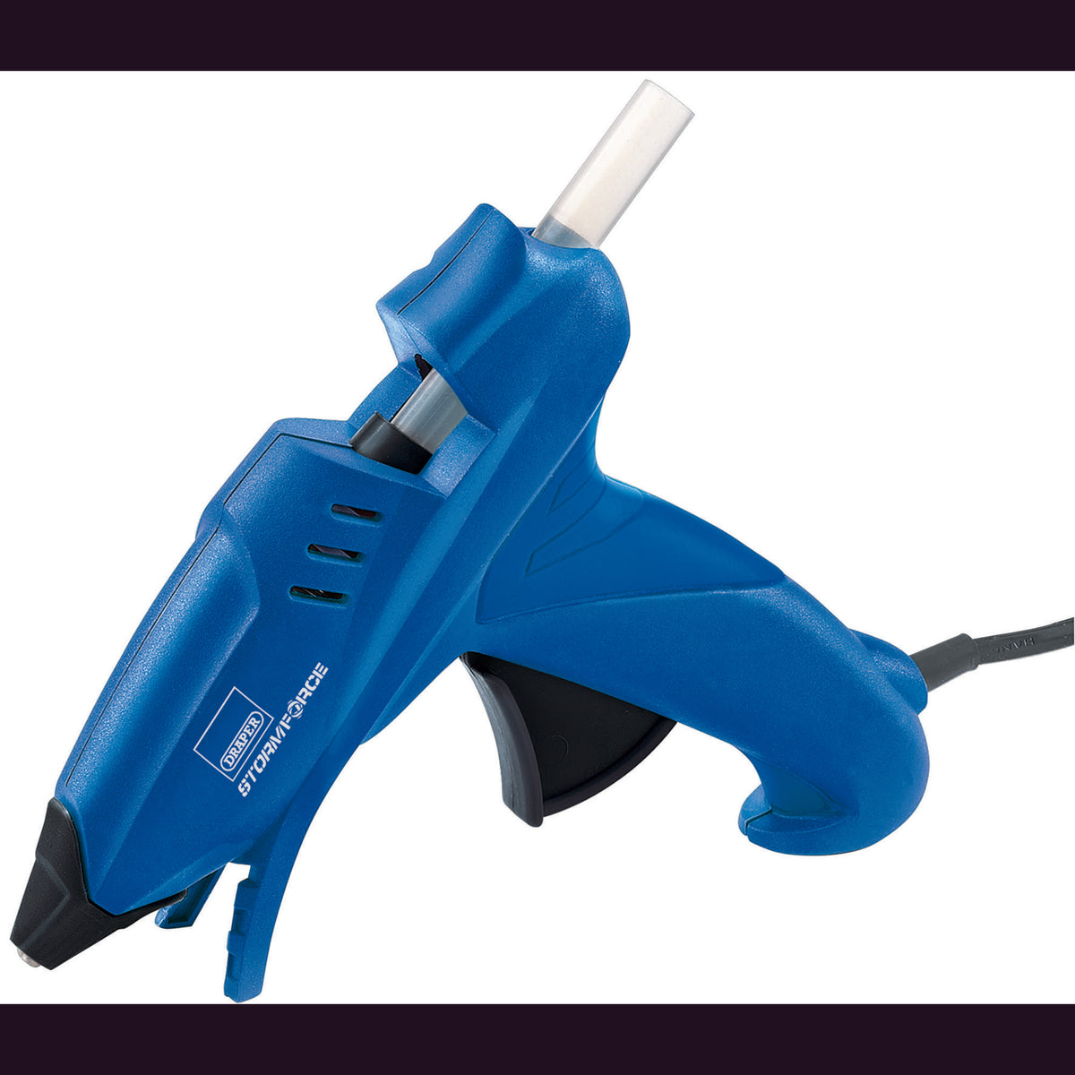 DRAPER Storm Force Glue Gun with Six Glue Sticks (100W)