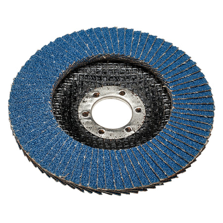 Zirconium Oxide Flap Disc, 115 x 22.23mm, 60 Grit: Model No. FDZ115