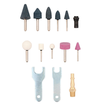 AIr Die Grinder Kit (15 Piece): Model No.DAT-AGK