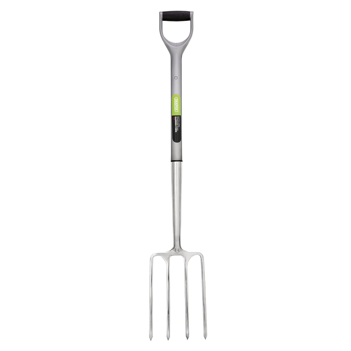 DRAPER Extra Long Stainless Steel Garden Fork with Soft Grip: Model No. DFS-EL/I