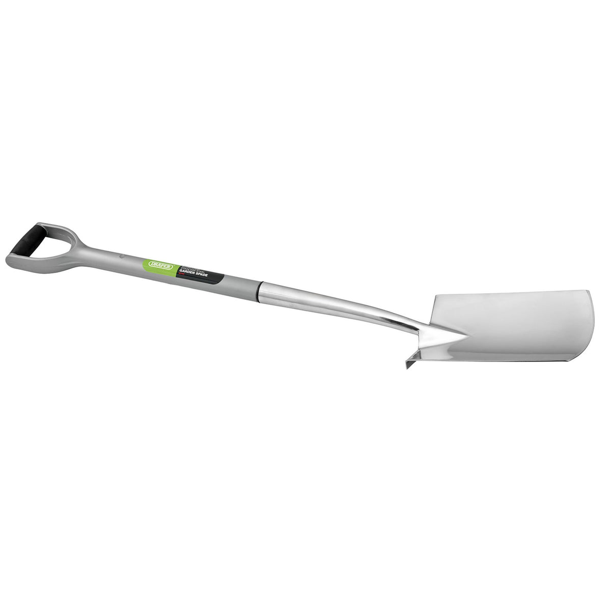 DRAPER Extra Long Stainless Steel Garden Spade with Soft Grip: Model No. DSS-EL/I