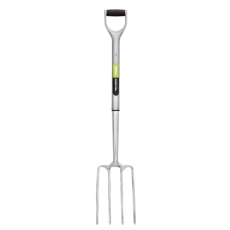 DRAPER Stainless Steel Garden Fork With Soft Grip Handle: Model No. 307EH/I