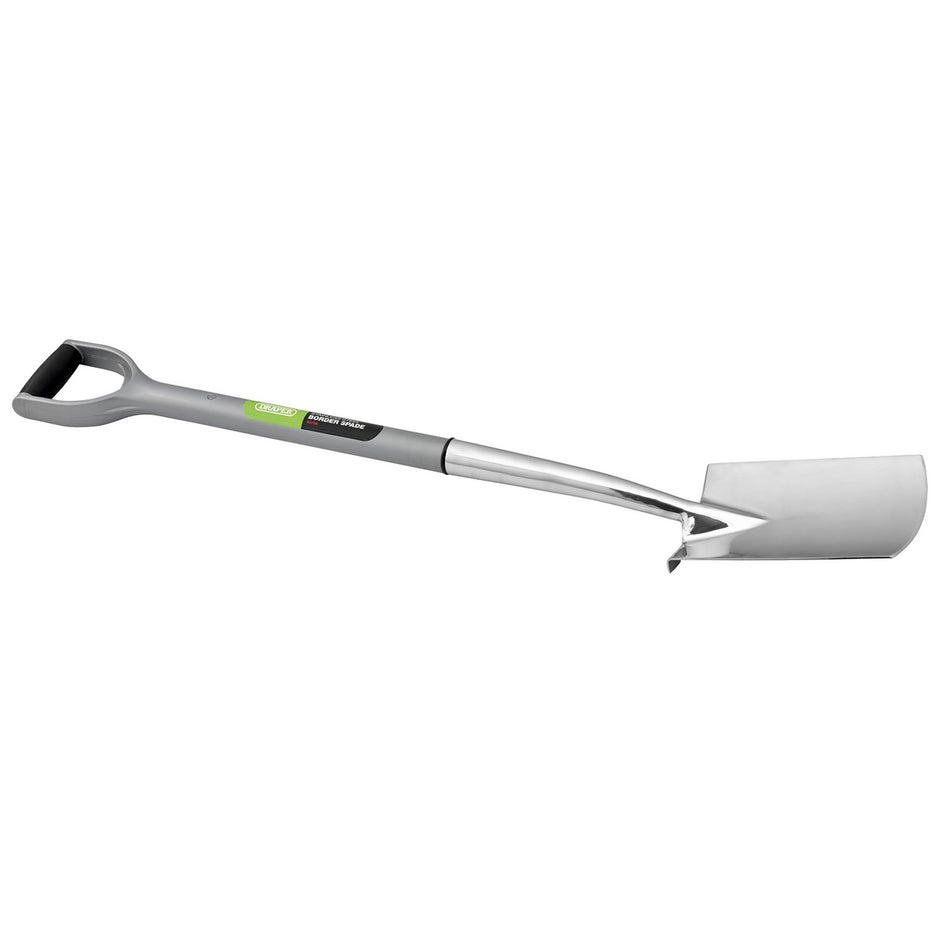 DRAPER Stainless Steel Soft Grip Border Spade: Model No. 720EH/I