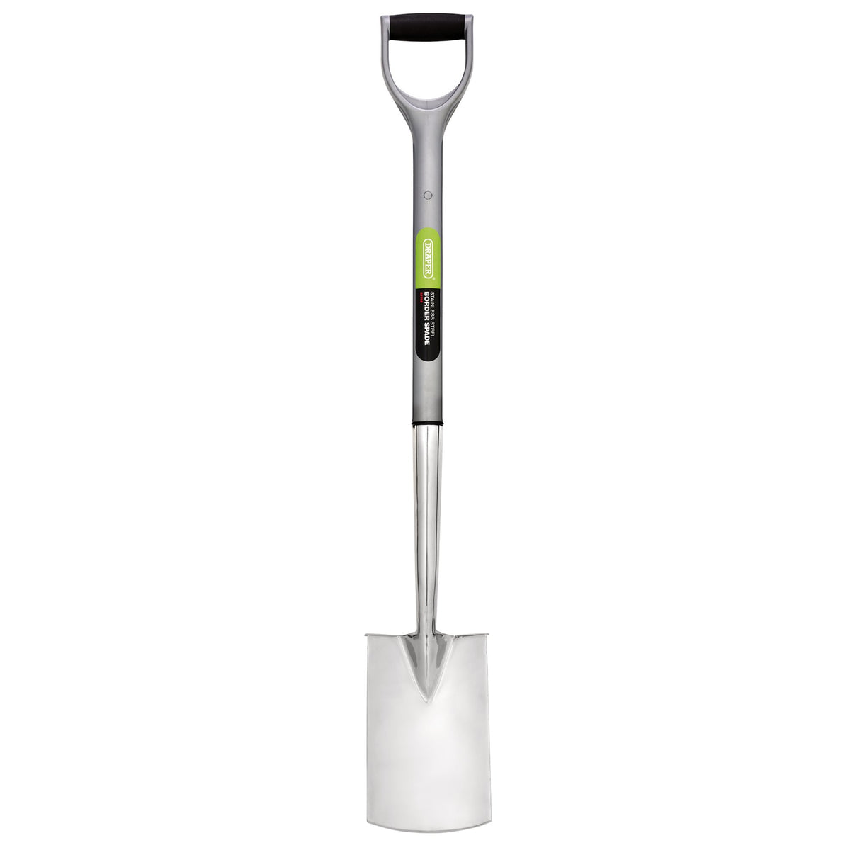DRAPER Stainless Steel Soft Grip Border Spade: Model No. 720EH/I