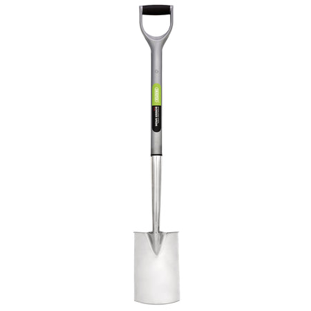 DRAPER Stainless Steel Soft Grip Border Spade: Model No. 720EH/I