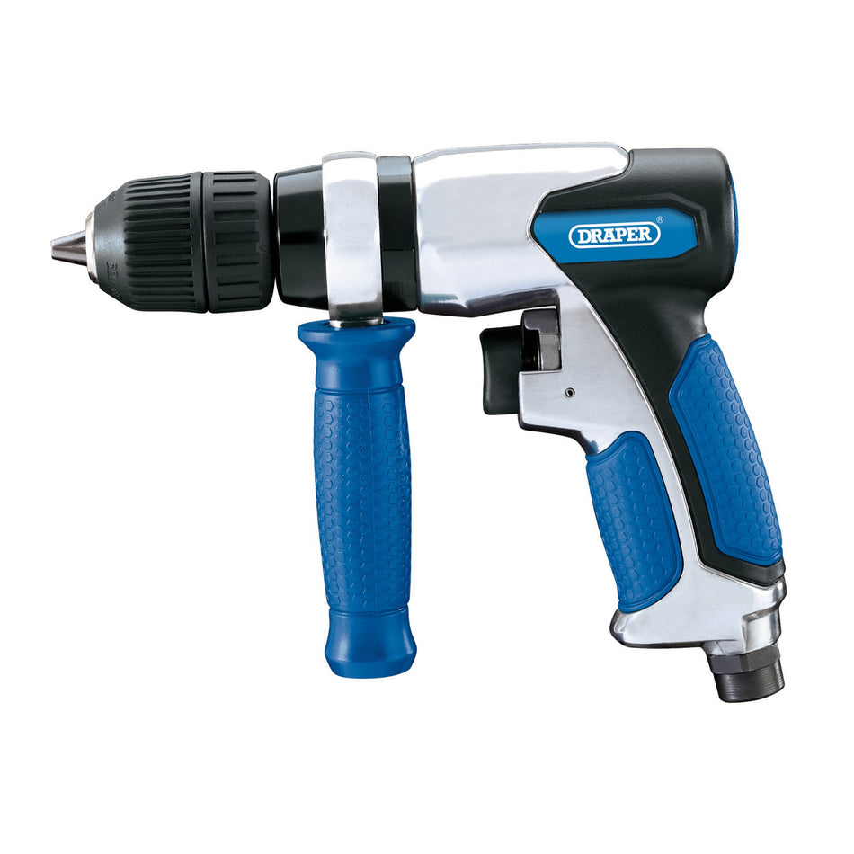 Keyless Reversible Air Drill (10mm): Model No.DAT-RAD10