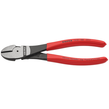 Knipex 180mm High Leverage Diagonal Side Cutter : Model No.74 01 180 SBE