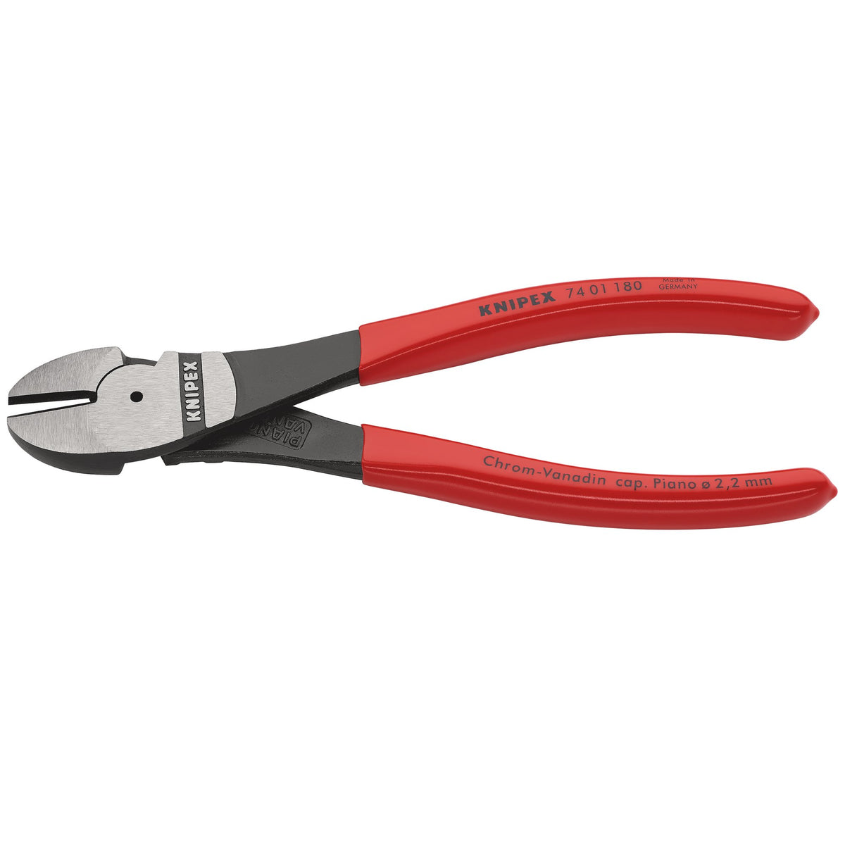 Knipex 180mm High Leverage Diagonal Side Cutter : Model No.74 01 180 SBE