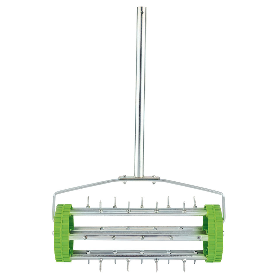 DRAPER Rolling Lawn Aerator with 450mm Spiked Drum: Model No. GLAWDD