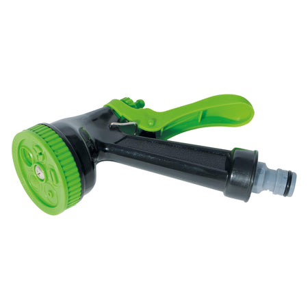 DRAPER 10M Recoil Hose with Spray Gun and Tap Connector: Model No. GCH1DD