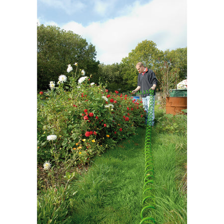 DRAPER 30M Recoil Hose with Spray Gun and Tap Connector: Model No. GCH2DD