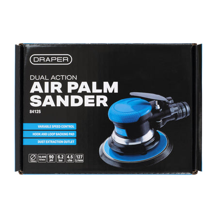 Dual Action Air Sander (150mm): Model No.DAT-APS