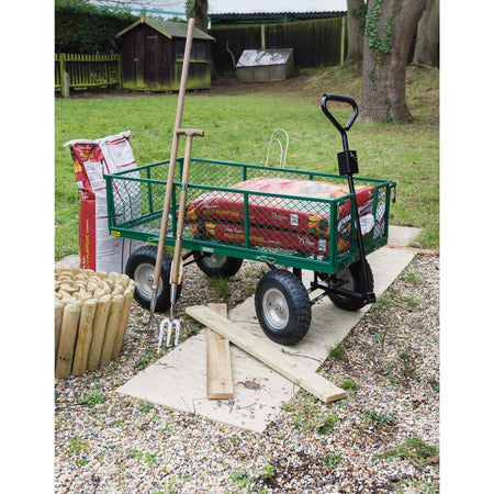 DRAPER Gardener's Heavy Duty Steel Mesh Cart: Model No. GMC/450