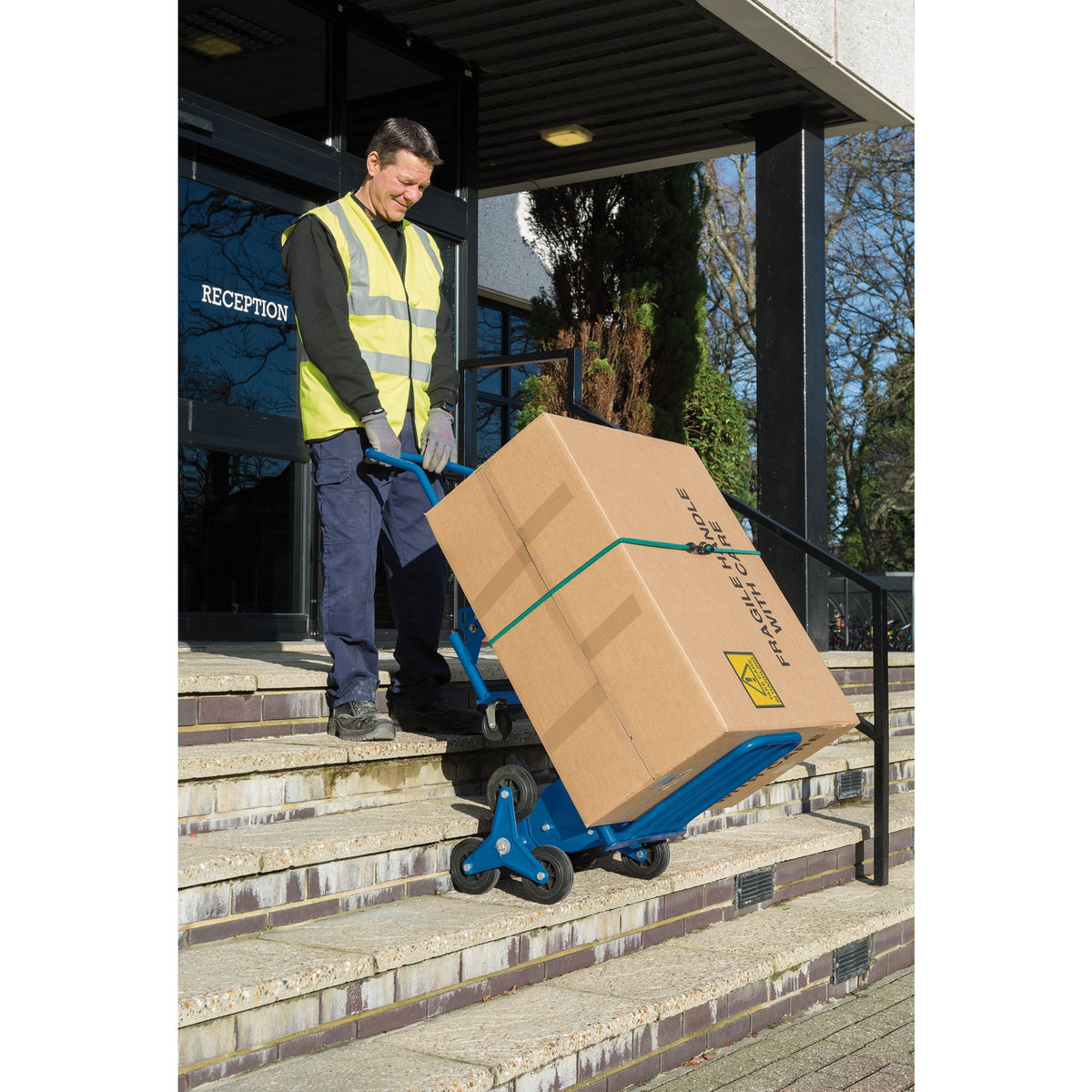DRAPER Heavy Duty Stair Climbing Sack Truck: Model No. DSCT/T