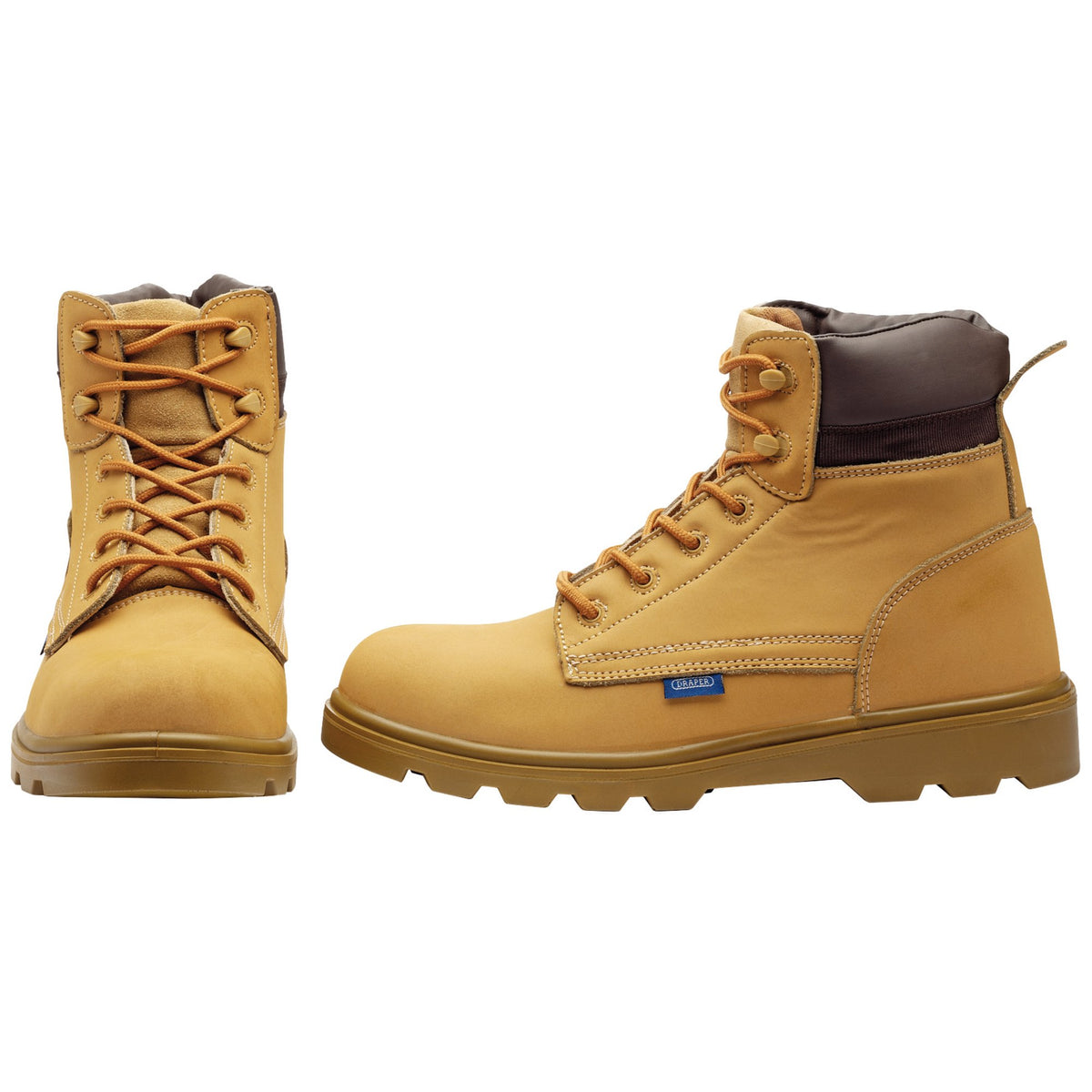 Nubuck Style Safety Boots Size 12 S1 P SRC: Model No. NUBSB